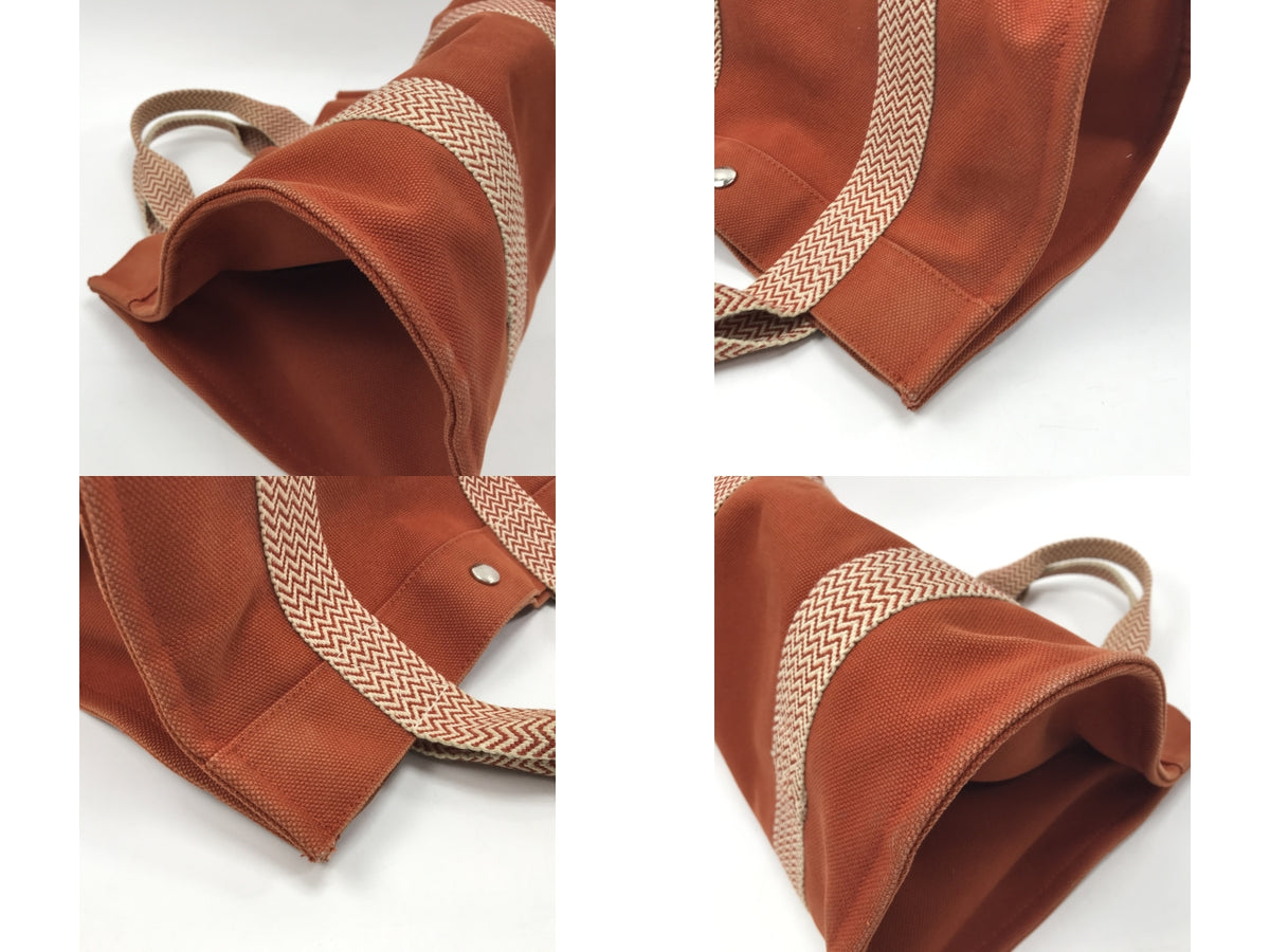 HERMES カンヌPM トートバッグ オレンジ ポーチ付属