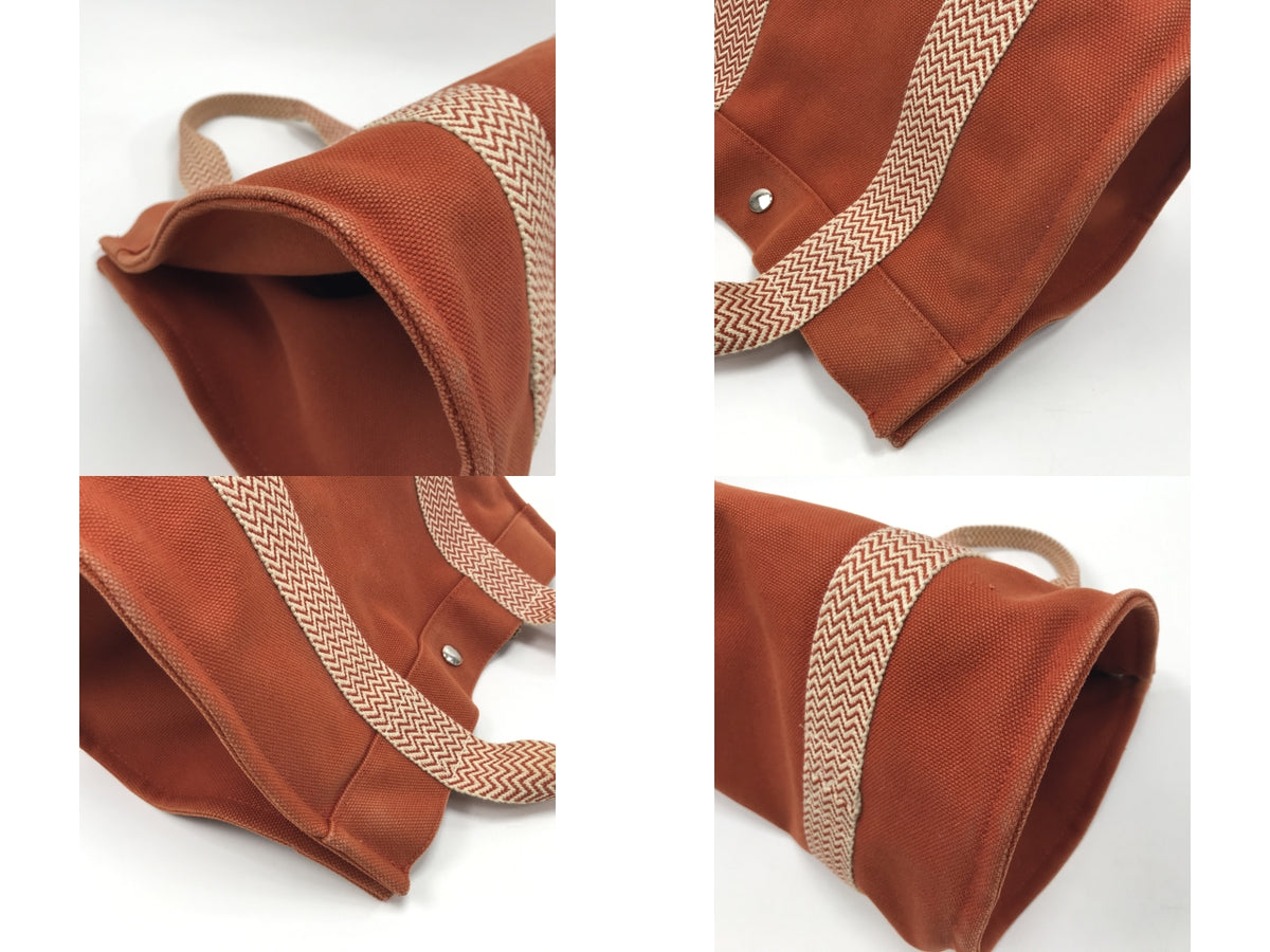 HERMES カンヌPM トートバッグ オレンジ ポーチ付属