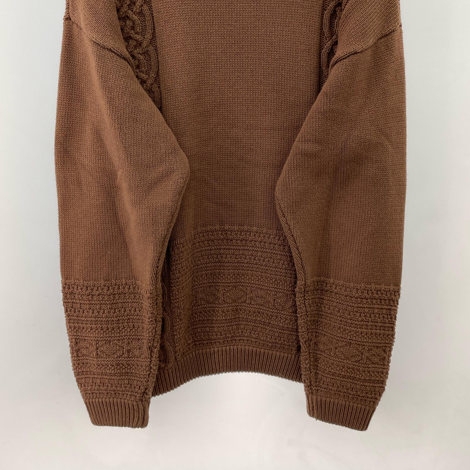 ニット taupe カーキ ブラウン