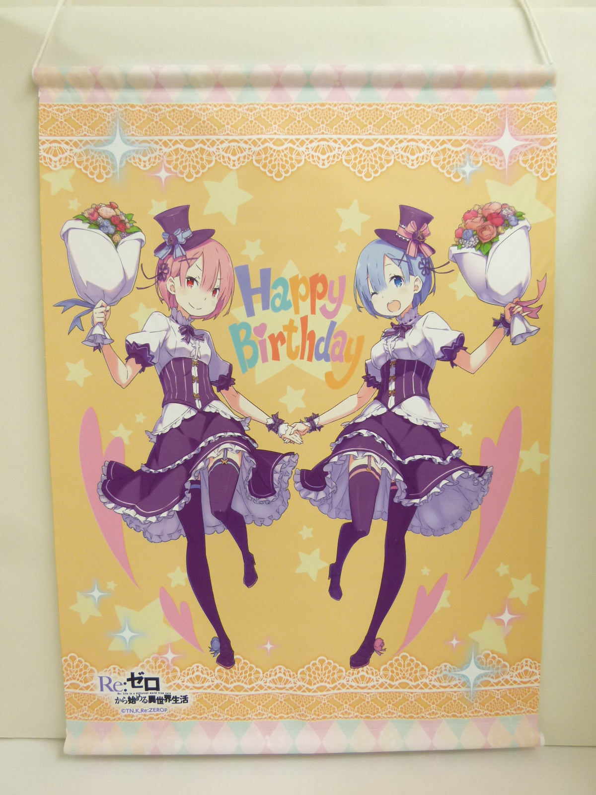 Re:ゼロ B2タペストリー 誕生日生活2019 in渋谷マルイ フィギュア/グッズ