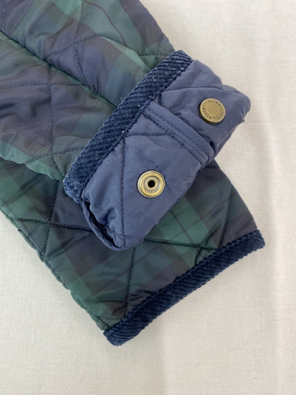 その他トップス POLO RALPH LAUREN タータンチェック キルティングジャケット(130)