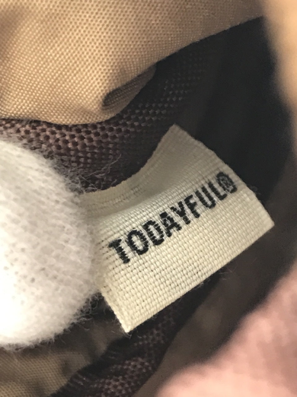 その他バッグ TODAYFUL チェック柄巾着バッグ