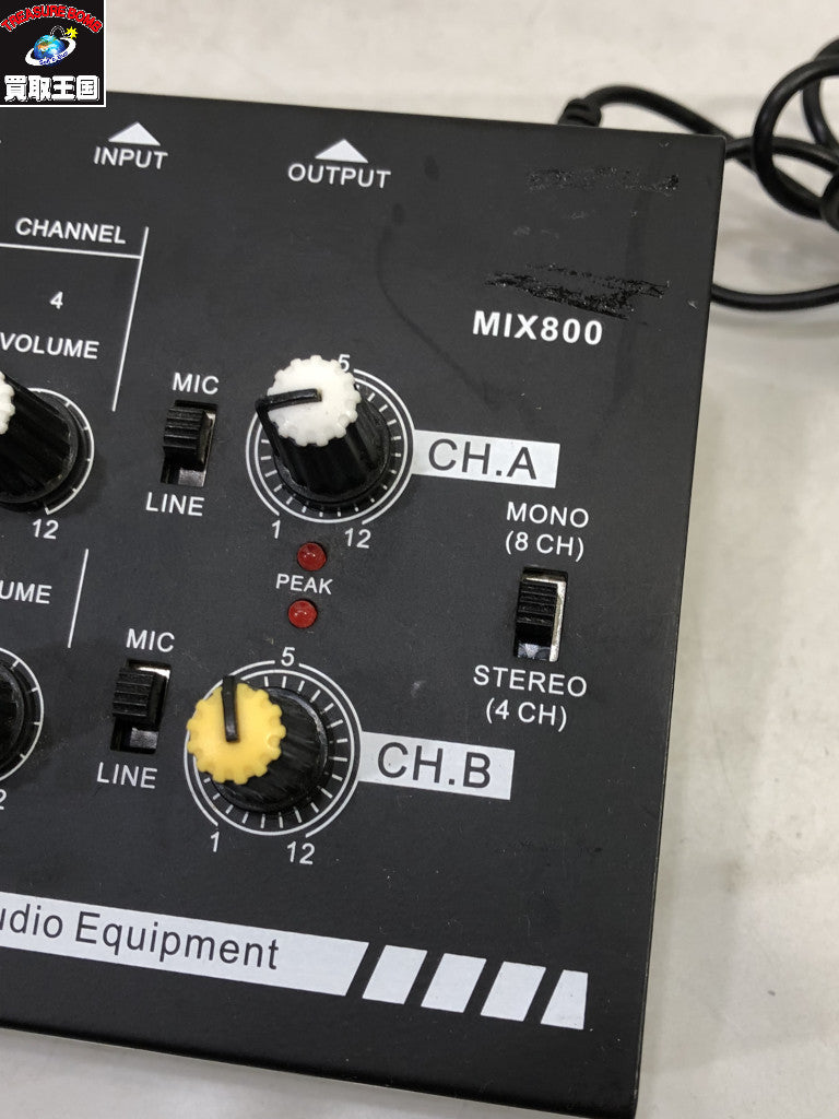 ?ZYXYYDS ミニサウンドミキサー MIX800 オーディオ機器