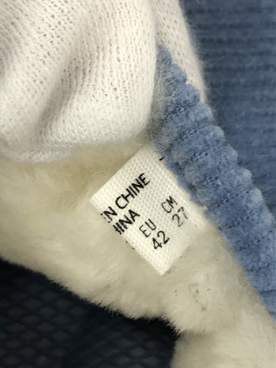 その他靴 suicoke コーデュロイムートンシューズ 27.0cm BLU