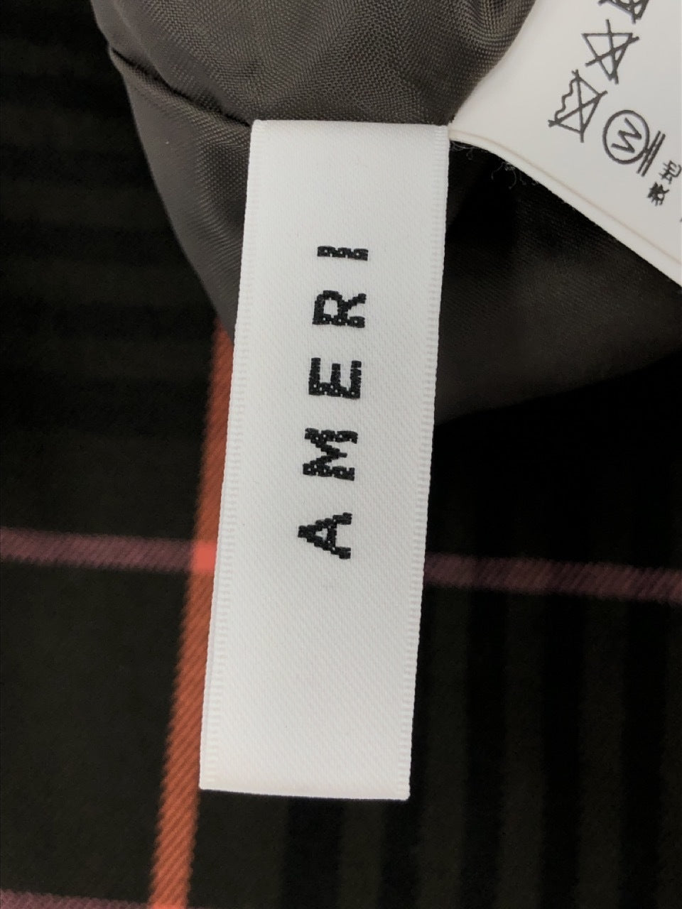 その他ボトムス AMERI CHEERFUL CHECK PANTS (S)