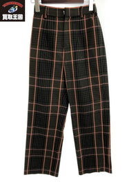 その他ボトムス AMERI CHEERFUL CHECK PANTS (S)