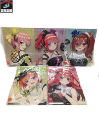 五等分 A3アクリルボード 5種コンプ フィギュア/グッズ