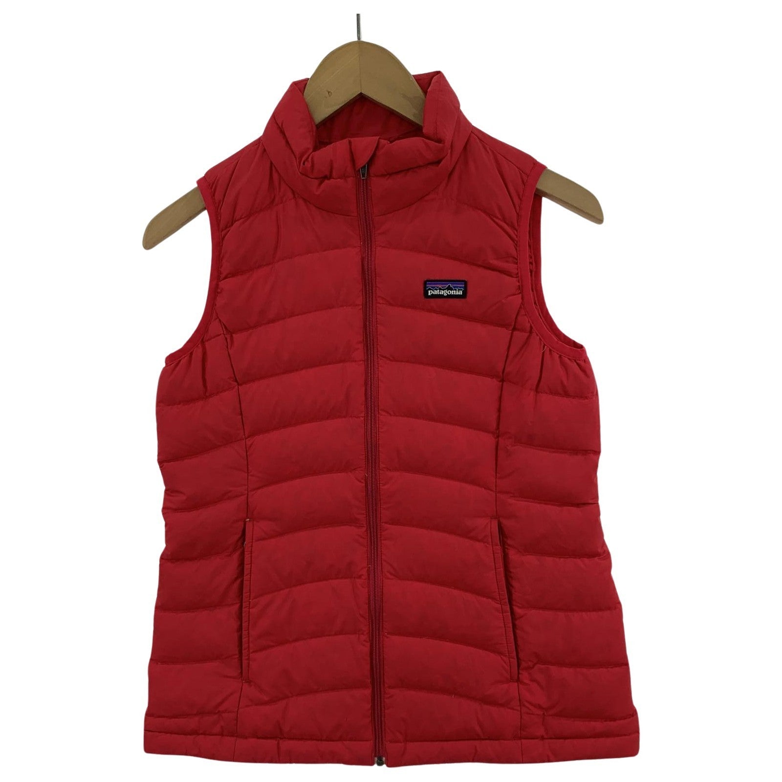 その他トップス patagonia ダウンベスト/ピンク/M(10) M レッド
