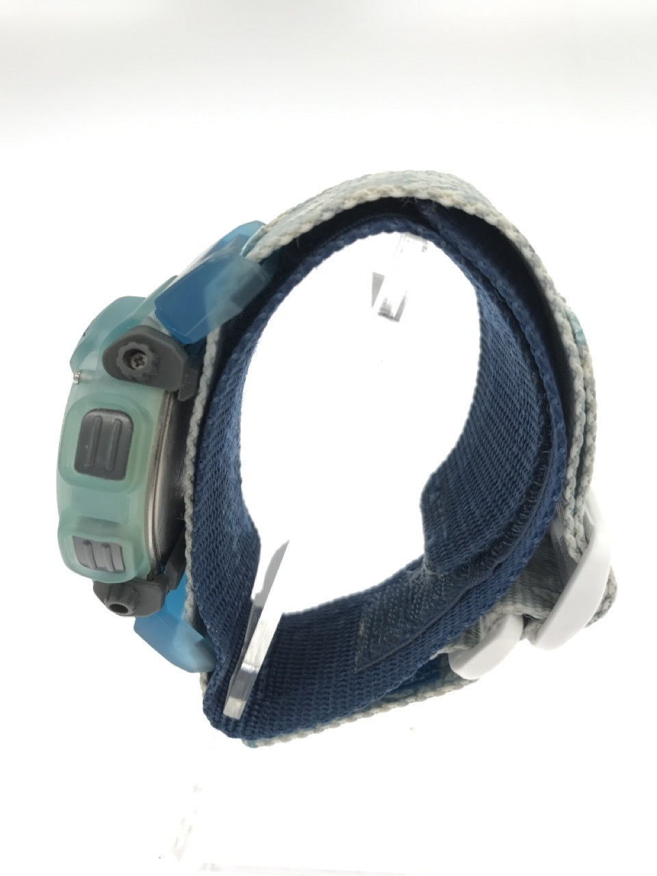 腕時計 G-SHOCK クォーツ腕時計 DW-9000 デジタル 花柄バンド 青系