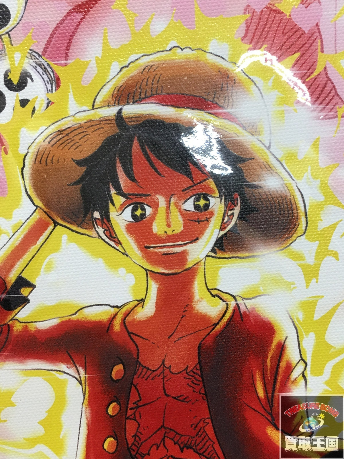 ワンピース 夢の一枚 アートボード ルフィ/ハンコック フィギュア/グッズ