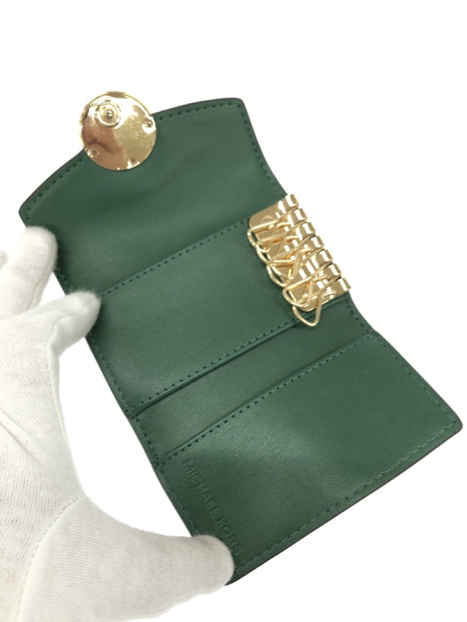 その他アクセサリー MICHAEL KORS FULTON キーケース/GRN