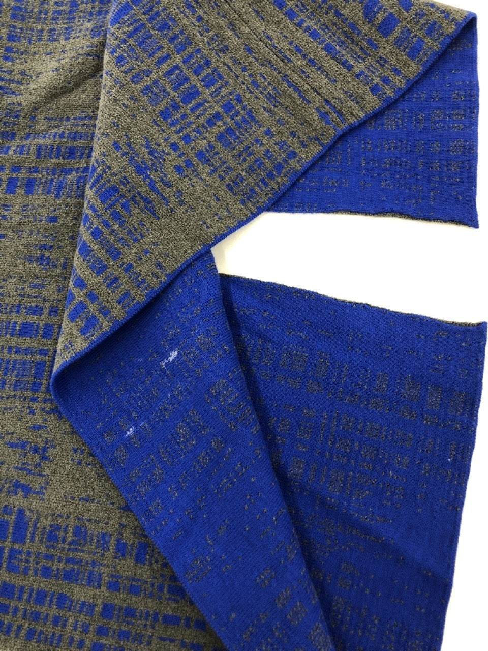 スカート LE CIEL BLEU 22AW ニットスカート (36) グレー/ブルー