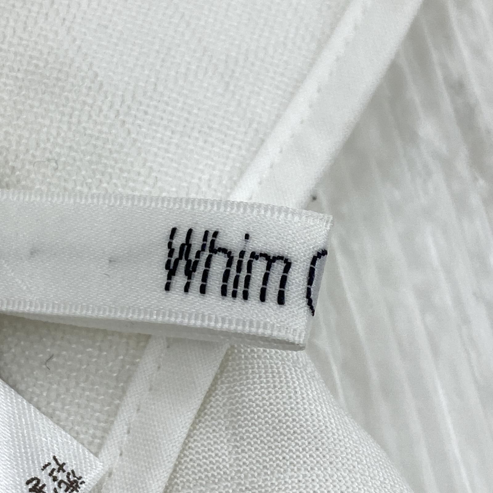 その他トップス Whim Gazette ジャガードキャミブラウス ホワイト