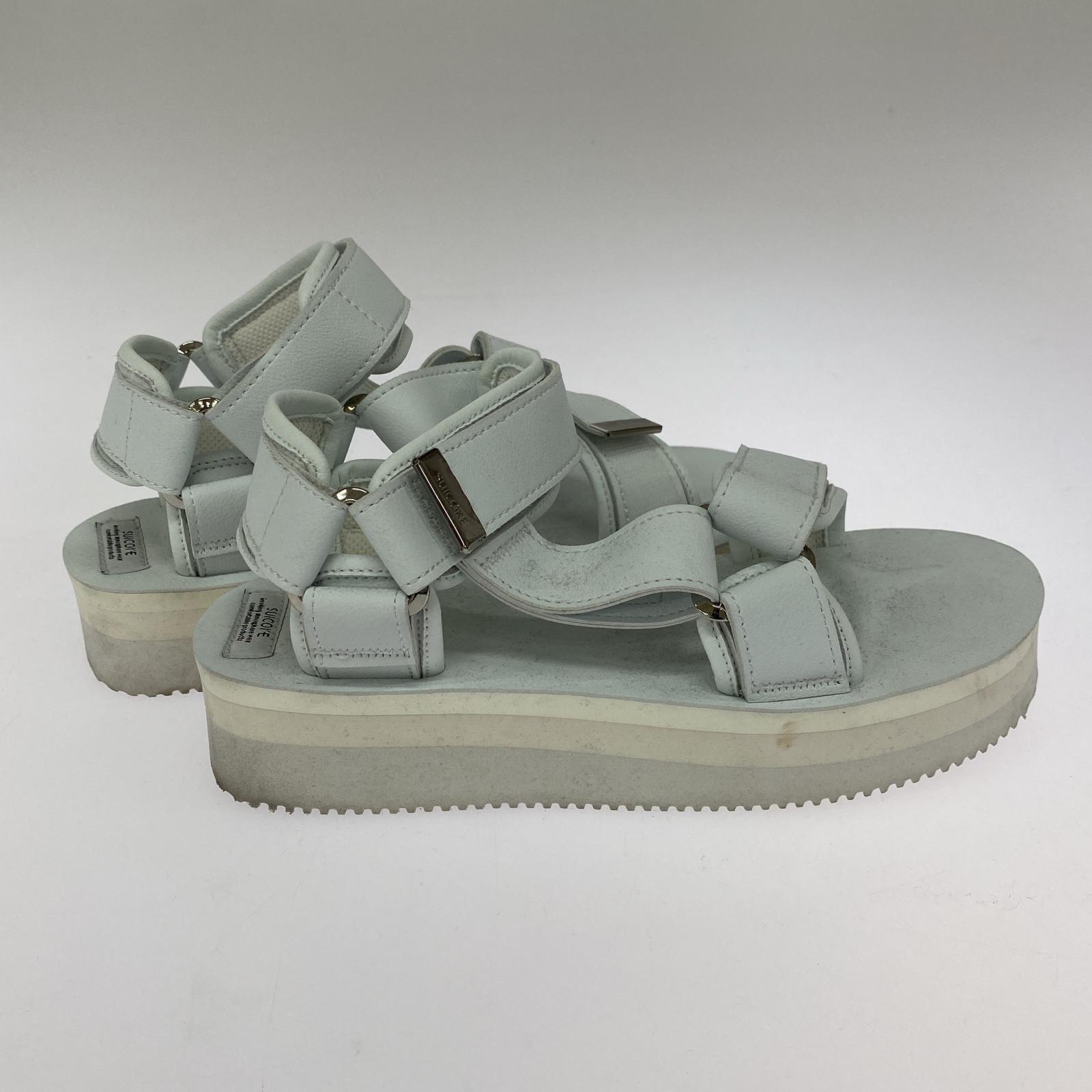 その他靴 suicoke/フェイクレザーサンダル/白 23cm (US5 UK4 1/2 EU36) ホワイト