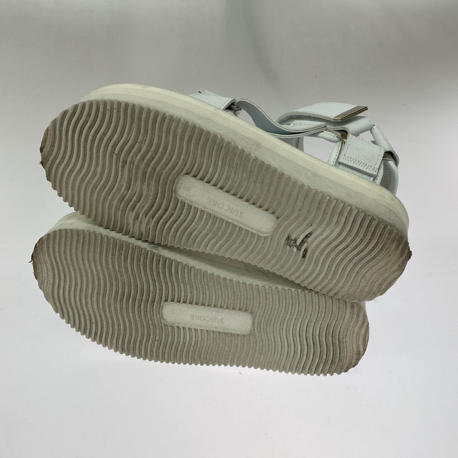 その他靴 suicoke/フェイクレザーサンダル/白 23cm (US5 UK4 1/2 EU36) ホワイト