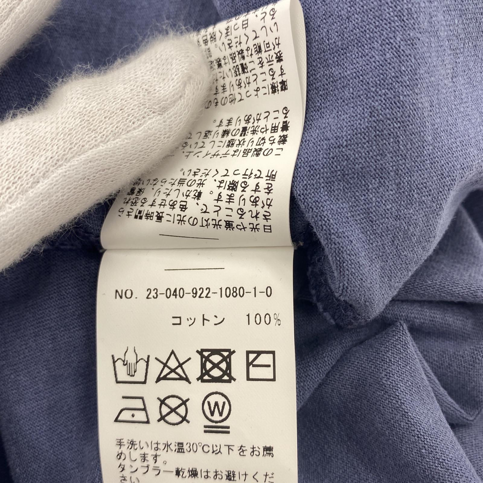 ワンピース plage コットンワンピース/BLE/size:38 38 ブルー