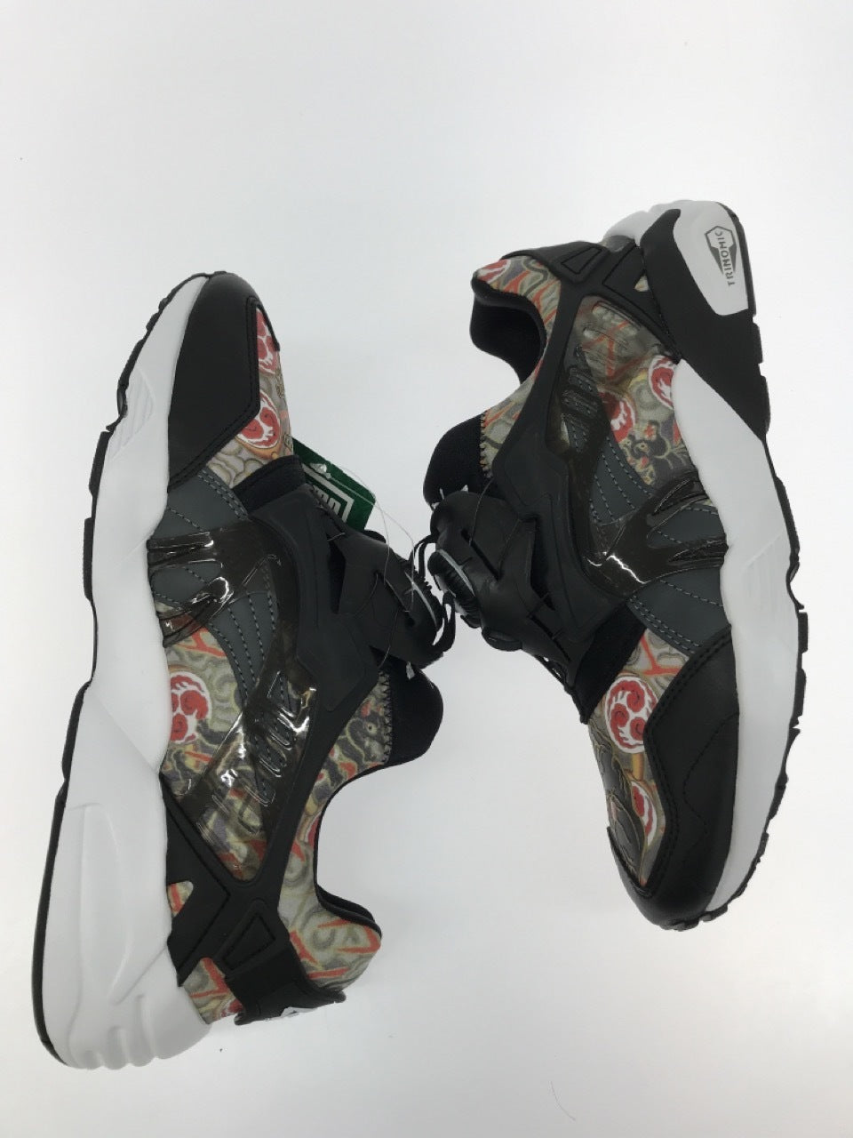 スニーカー THREETIDESTATTOO×ATMOS×PUMA DISC BLAZE BLACK