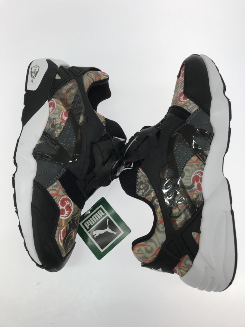 スニーカー THREETIDESTATTOO×ATMOS×PUMA DISC BLAZE BLACK