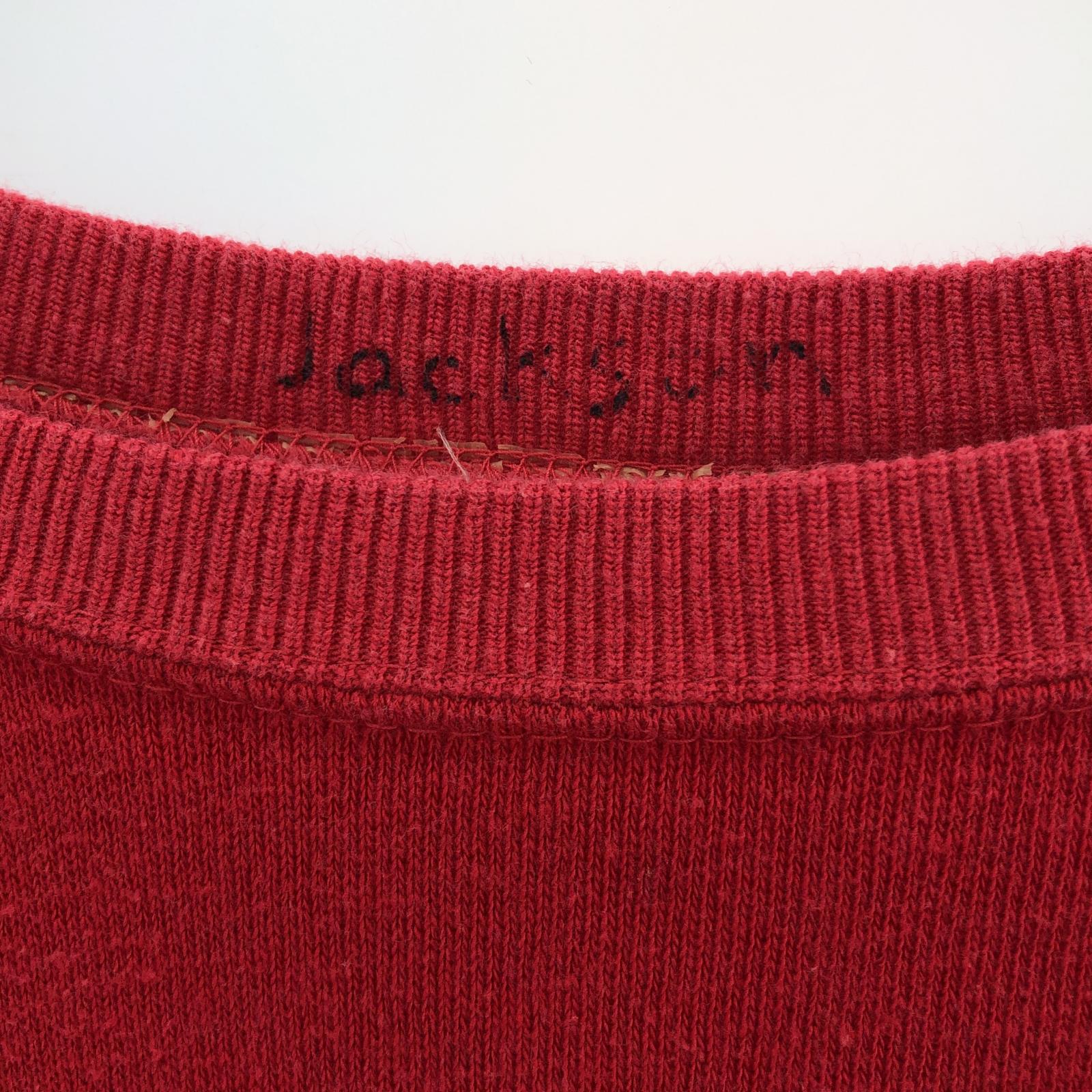 その他トップス JACKSON MATISSE/プリント/S/Sスウェット/レッド M レッド