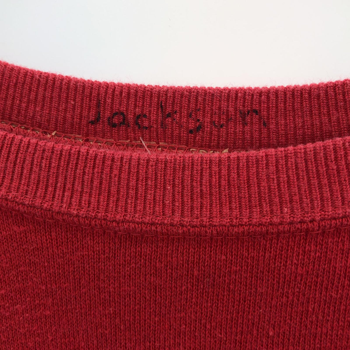 その他トップス JACKSON MATISSE/プリント/S/Sスウェット/レッド M レッド