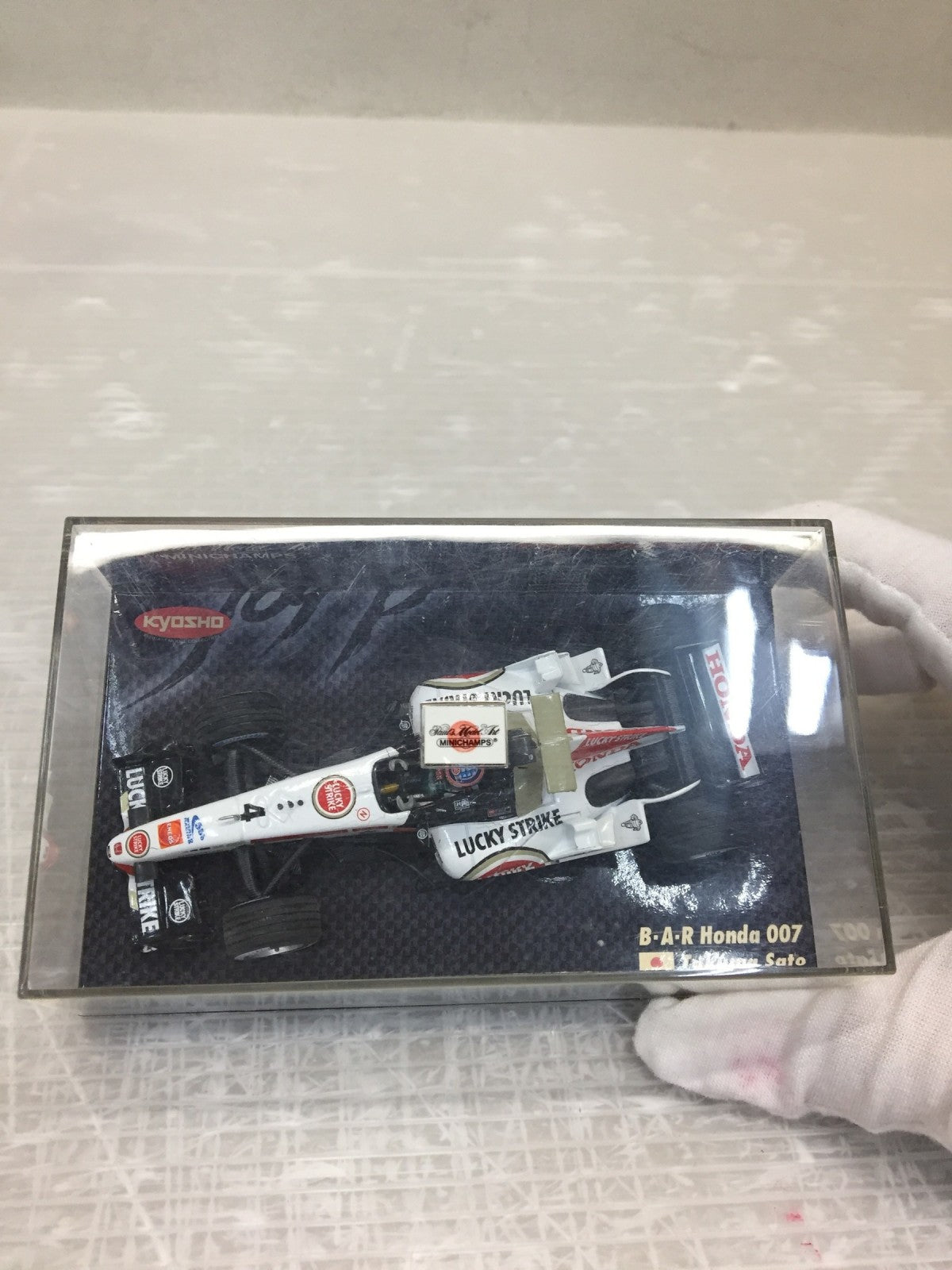 PMA 1/43 B・A・Rホンダ007 #4 T・佐藤 スケールカー
