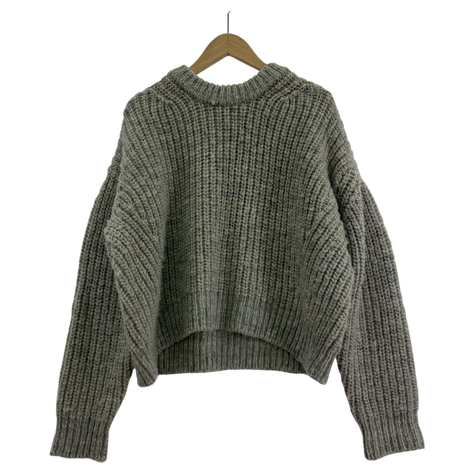 その他トップス MAISON EUREKA ローゲージクルーネックニット F フリー グレー