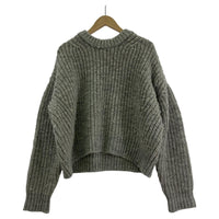 その他トップス MAISON EUREKA ローゲージクルーネックニット F フリー グレー