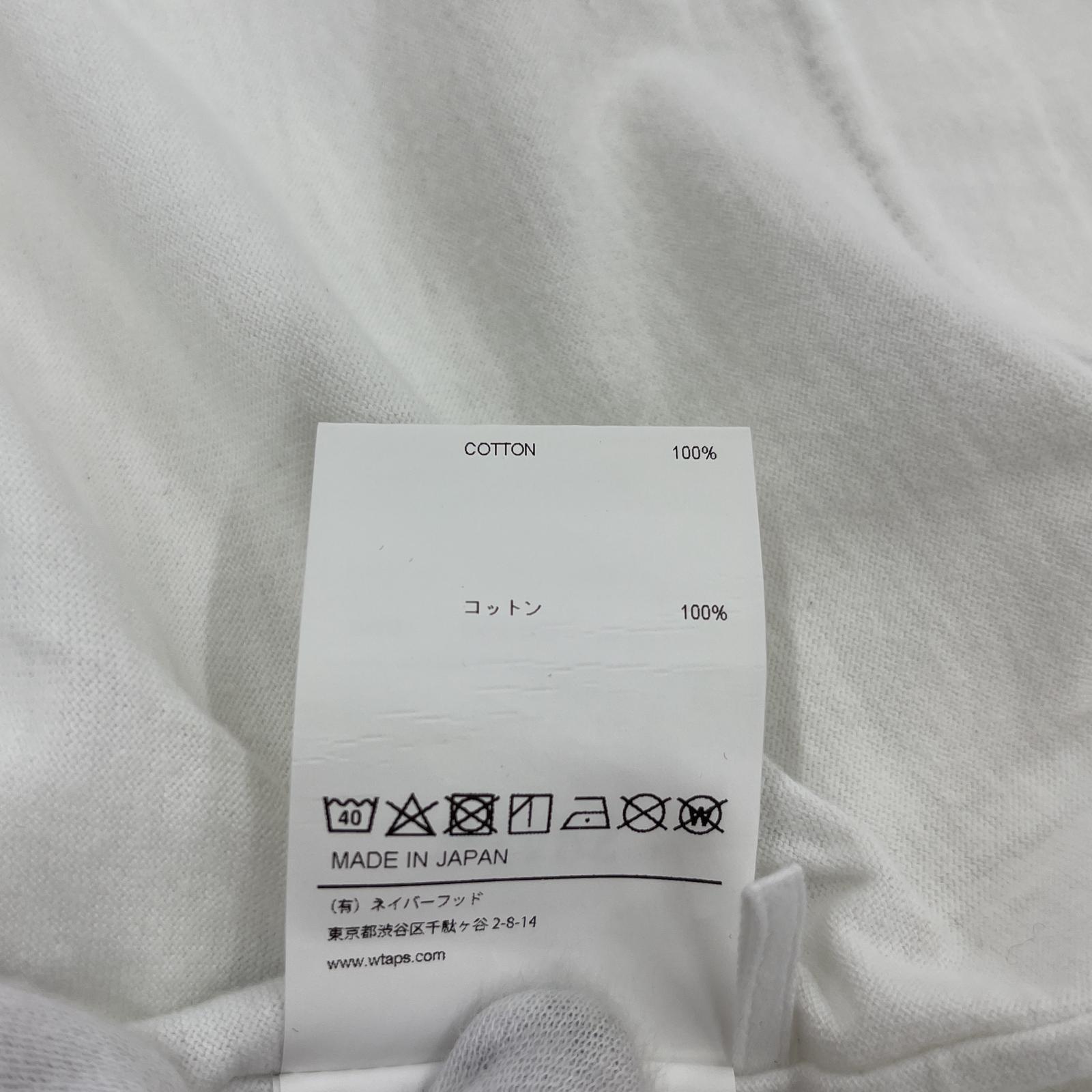 その他トップス WTAPS 23SS CHEAT S/S Tee 白 02 ホワイト