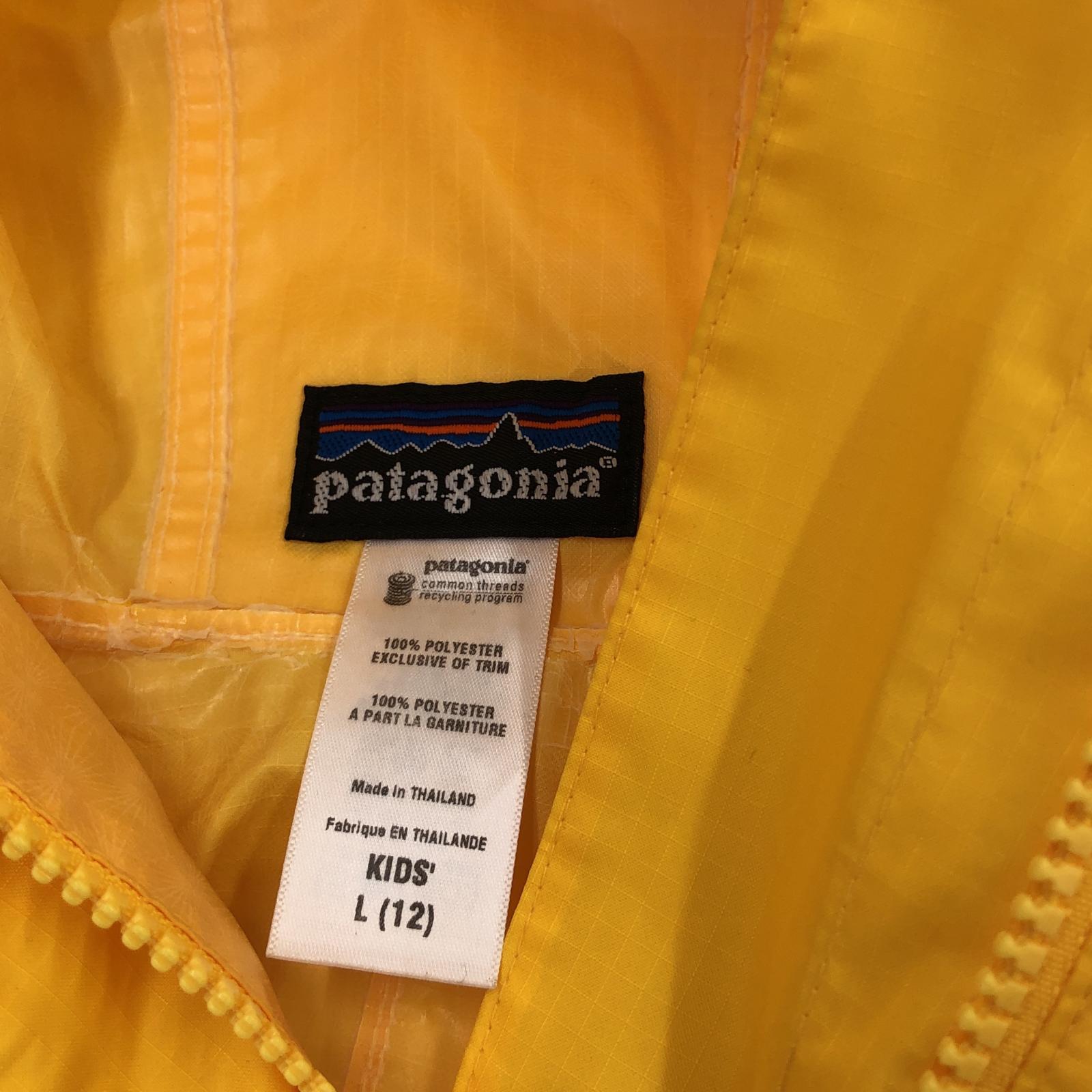 その他トップス patagonia ナイロンジャケット (L) イエロー イエロー