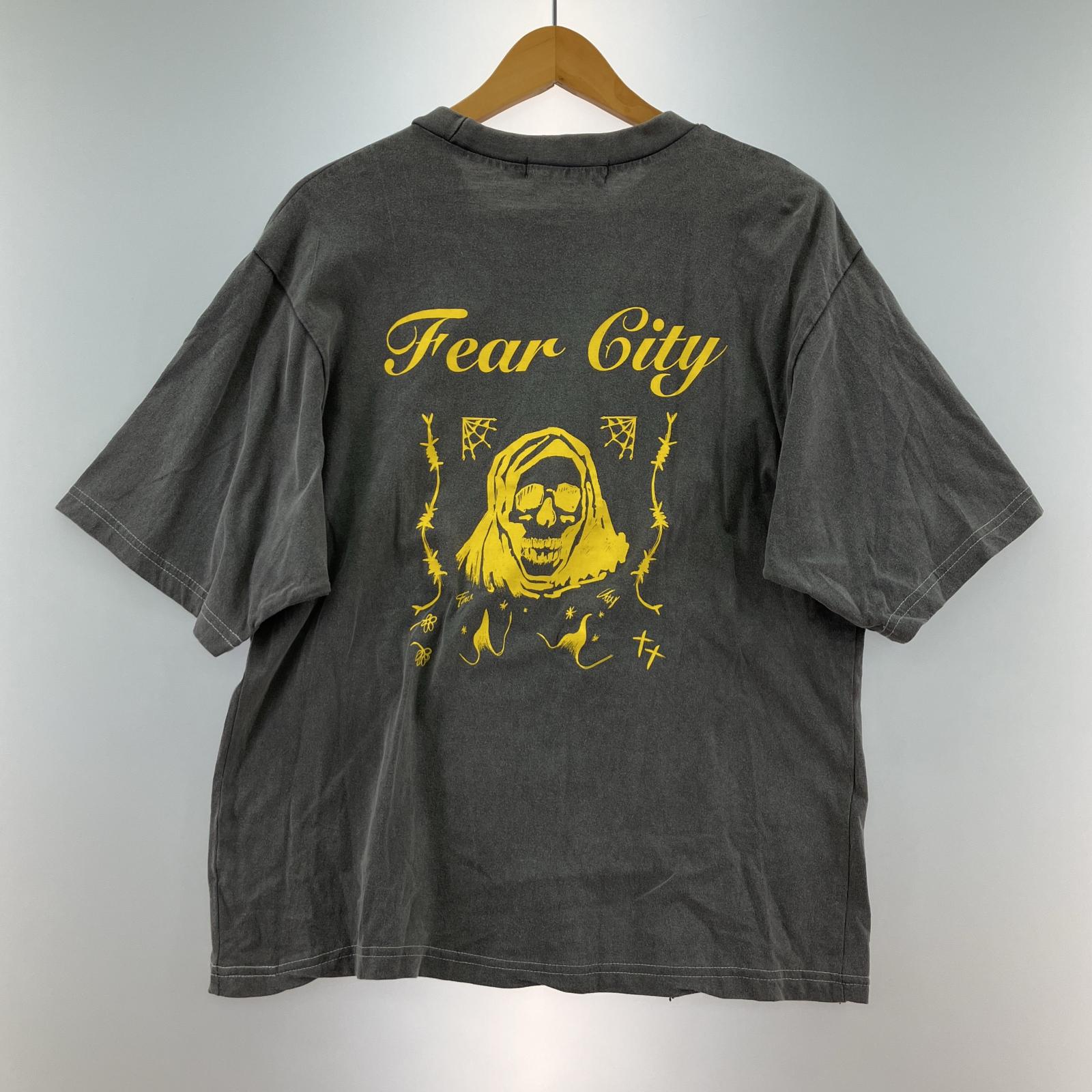 その他トップス Mnml FEAR CITY S/S TEE M M グレー