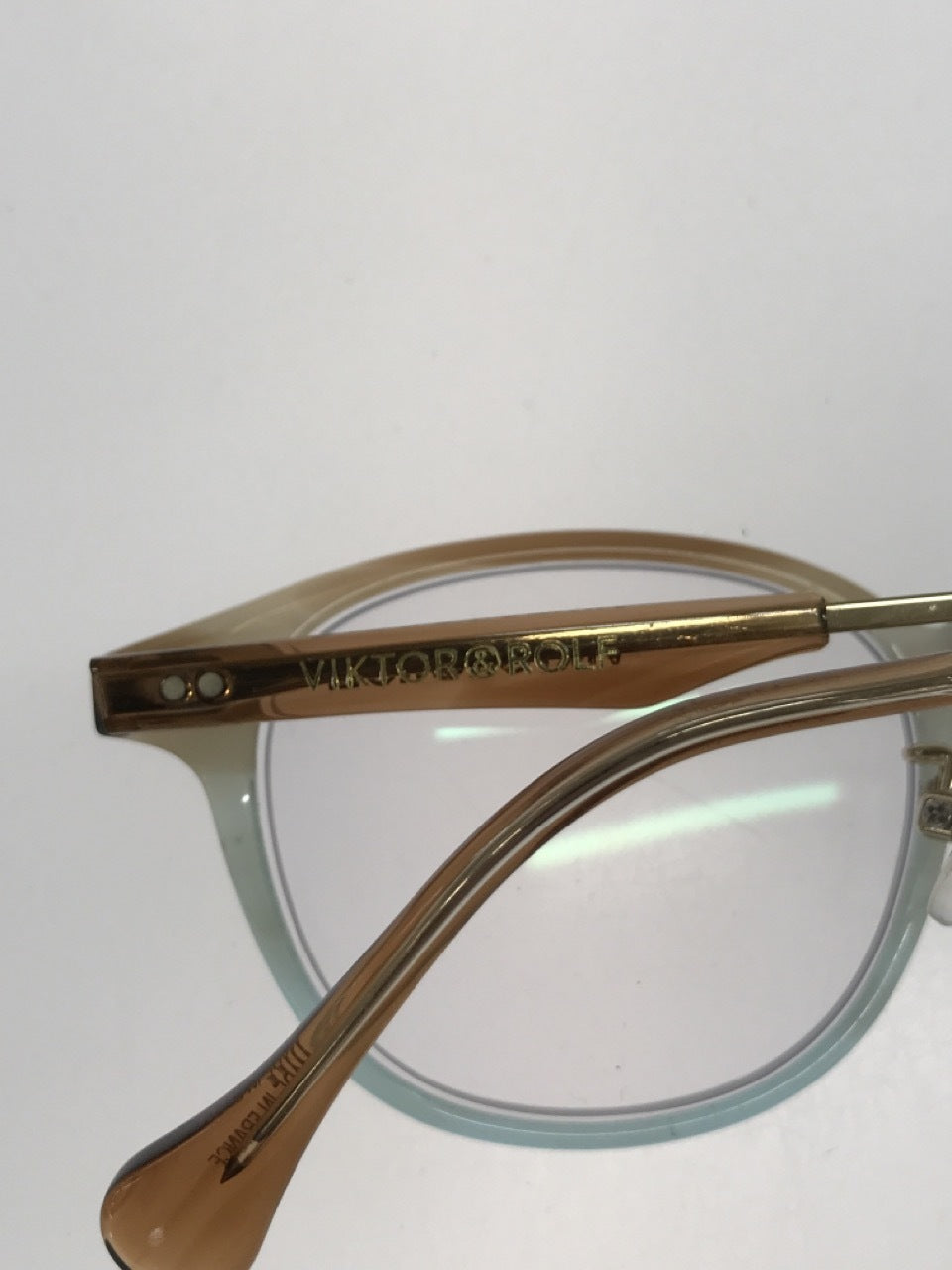 その他アクセサリー VIKTOR&ROLF BROWN×BLUE×GOLD 50口20 70-0225-2 眼鏡