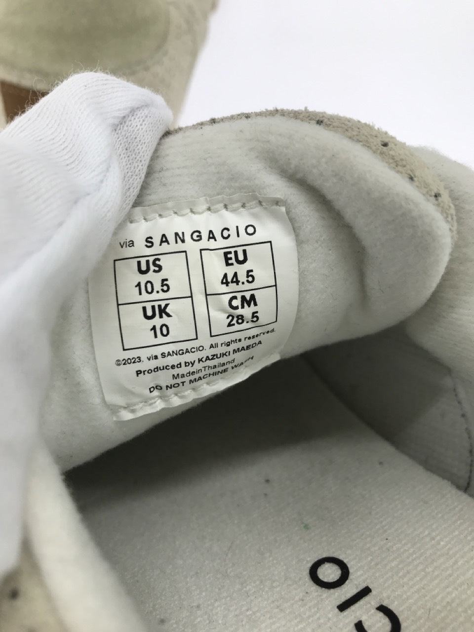 スニーカー via SANGACIO スニーカー (28.5cm)