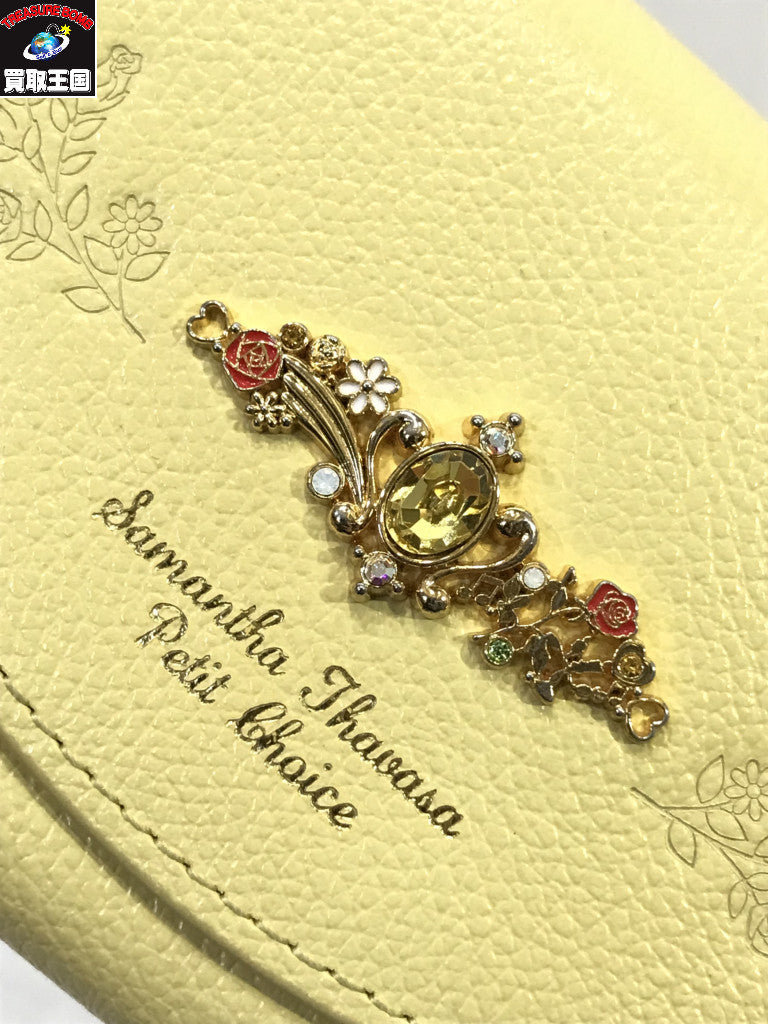 コインケース Samantha Thavasa petit choice 美女と野獣 コンパクトウォレット