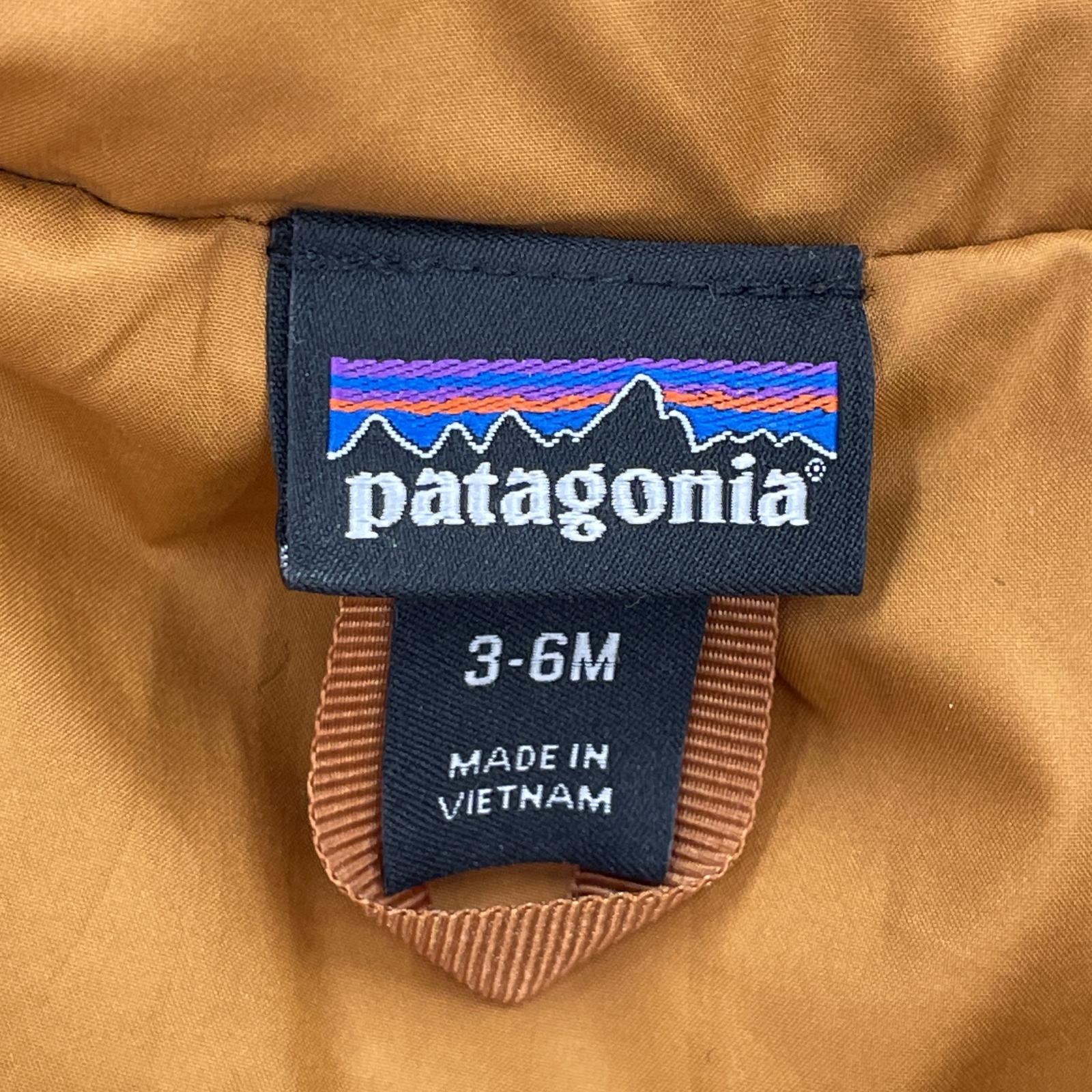 その他トップス patagonia フリーズボアZIPベスト(3-6M)茶系