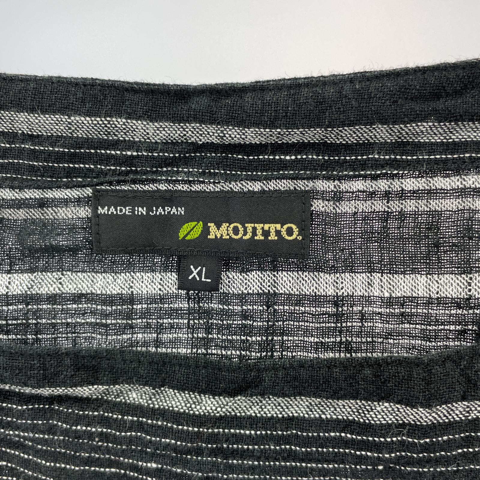 その他トップス mojito リネン半袖カットソー 黒 XL