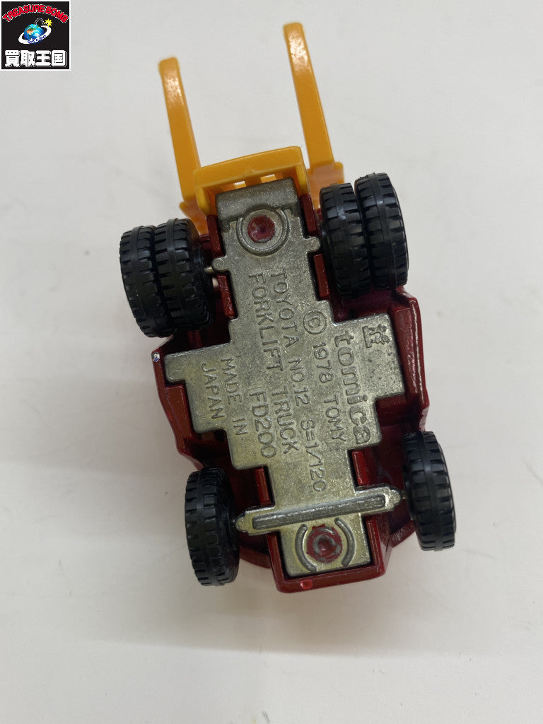 トミカ トヨタ フォークリフト FD200 トミカ