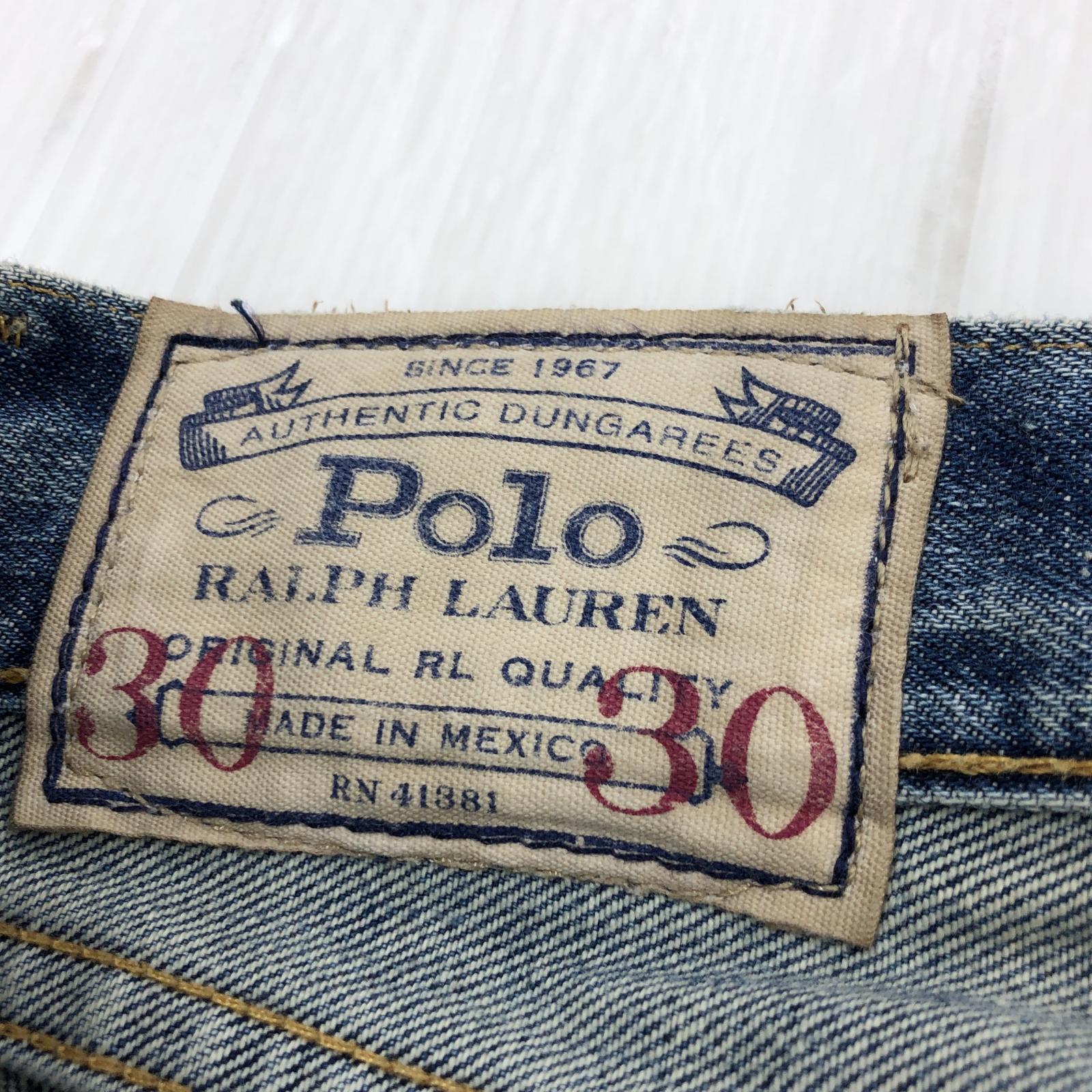 パンツ POLO RALPH LAUREN 旧タグ 30x30 IDG 30 ネイビー