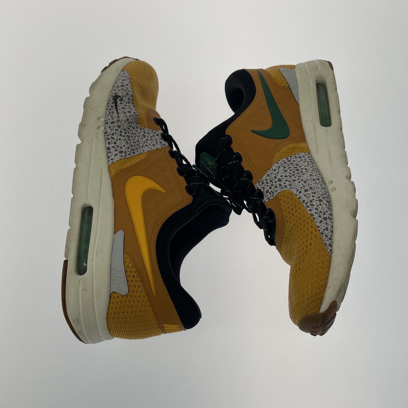 スニーカー NIKE/ATOMS AIR MAX ZERO JP ID 黒 30㎝ イエロー