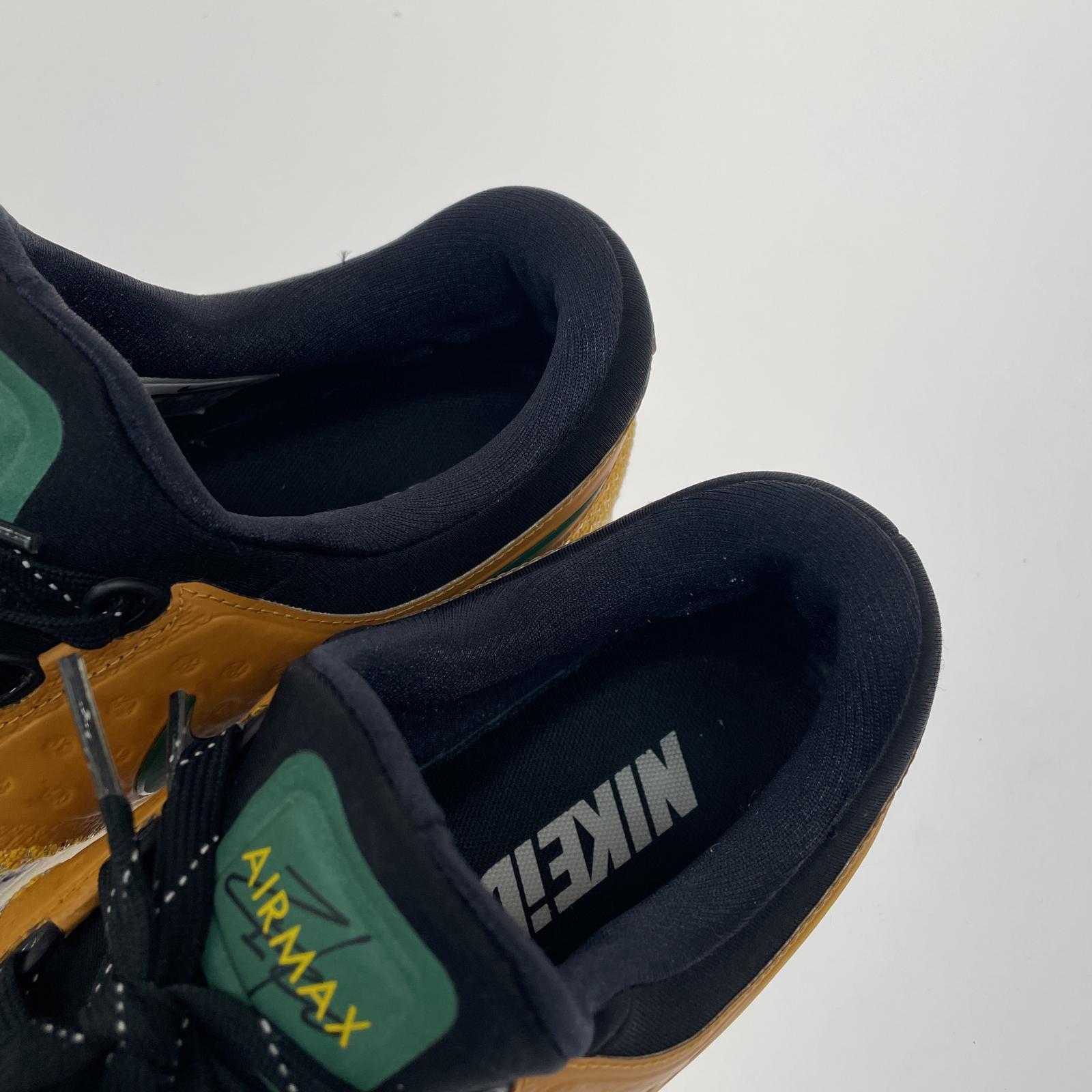 スニーカー NIKE/ATOMS AIR MAX ZERO JP ID 黒 30㎝ イエロー