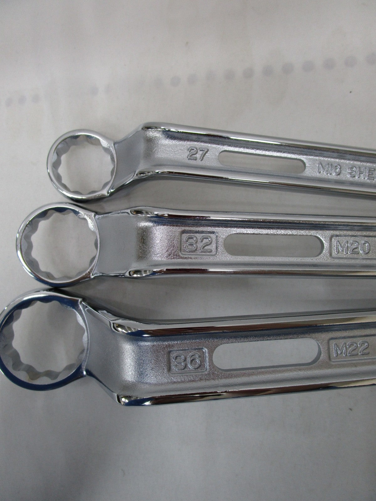TOP シャーボルト用 メガネレンチ 3本セット 工具