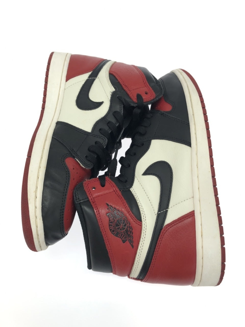 スニーカー NIKE AIR JORDAN 1 RETRO HIGH OG BRED TOE 28.0cm 555088-610