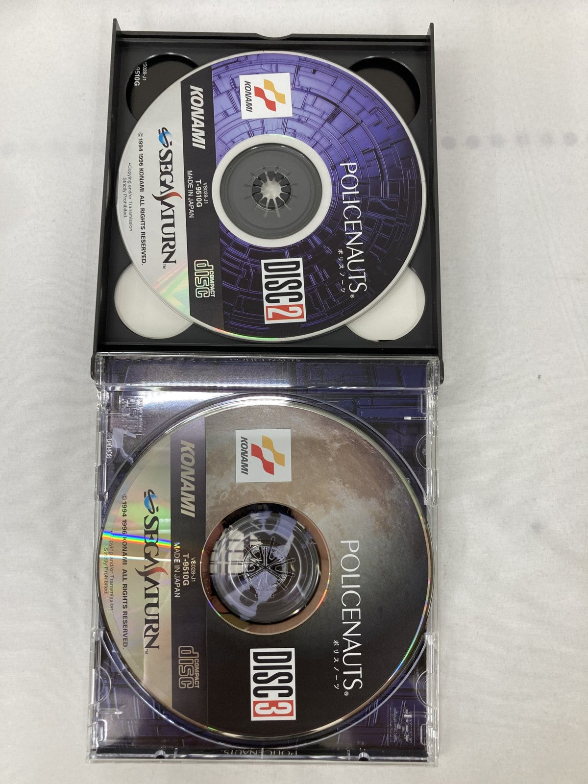 セガサターン専用ソフト ポリスノーツ ゲームソフト
