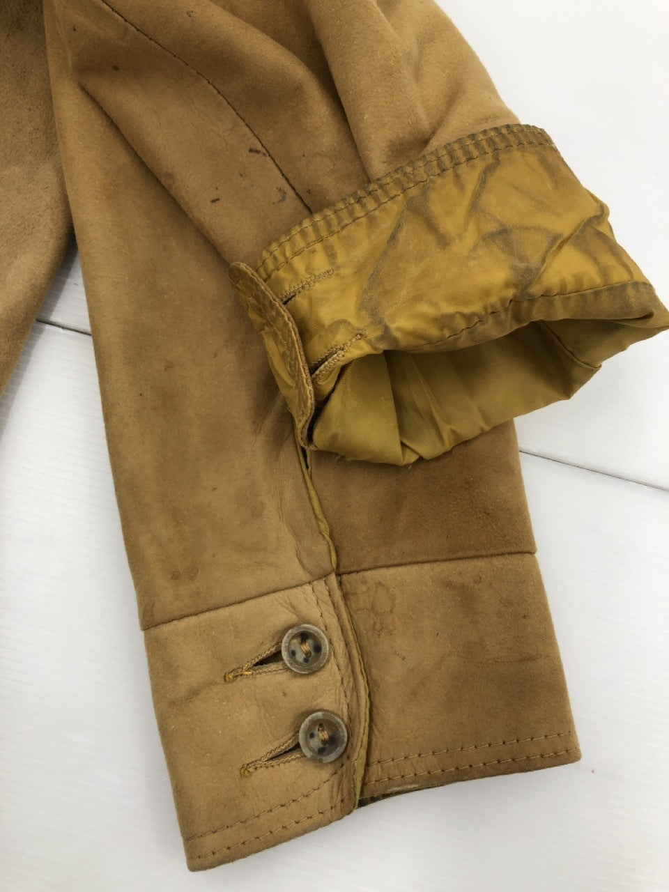 その他アウター 80S? Eddie Bauer ディアスキン キャメル