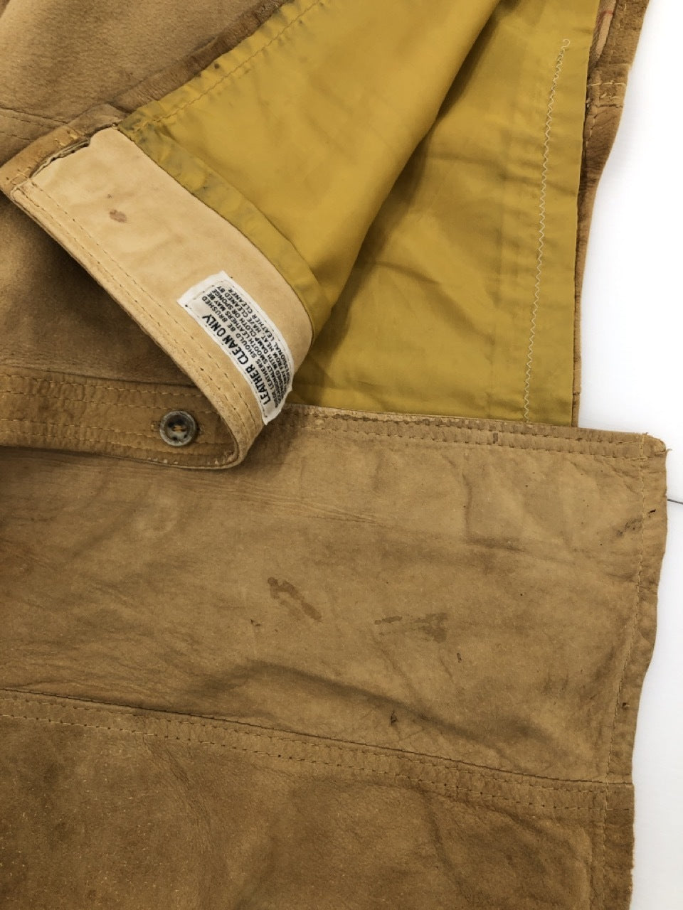 その他アウター 80S? Eddie Bauer ディアスキン キャメル