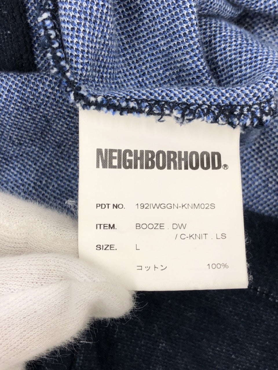 その他トップス NEIGHBORHOOD×Dr WOO BOOZE.DW/C-KNI.LS POパーカー (L) 紺