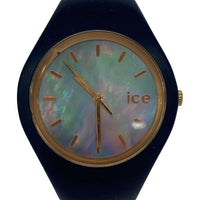 腕時計 ice watch クオーツ腕時計青 ネイビー