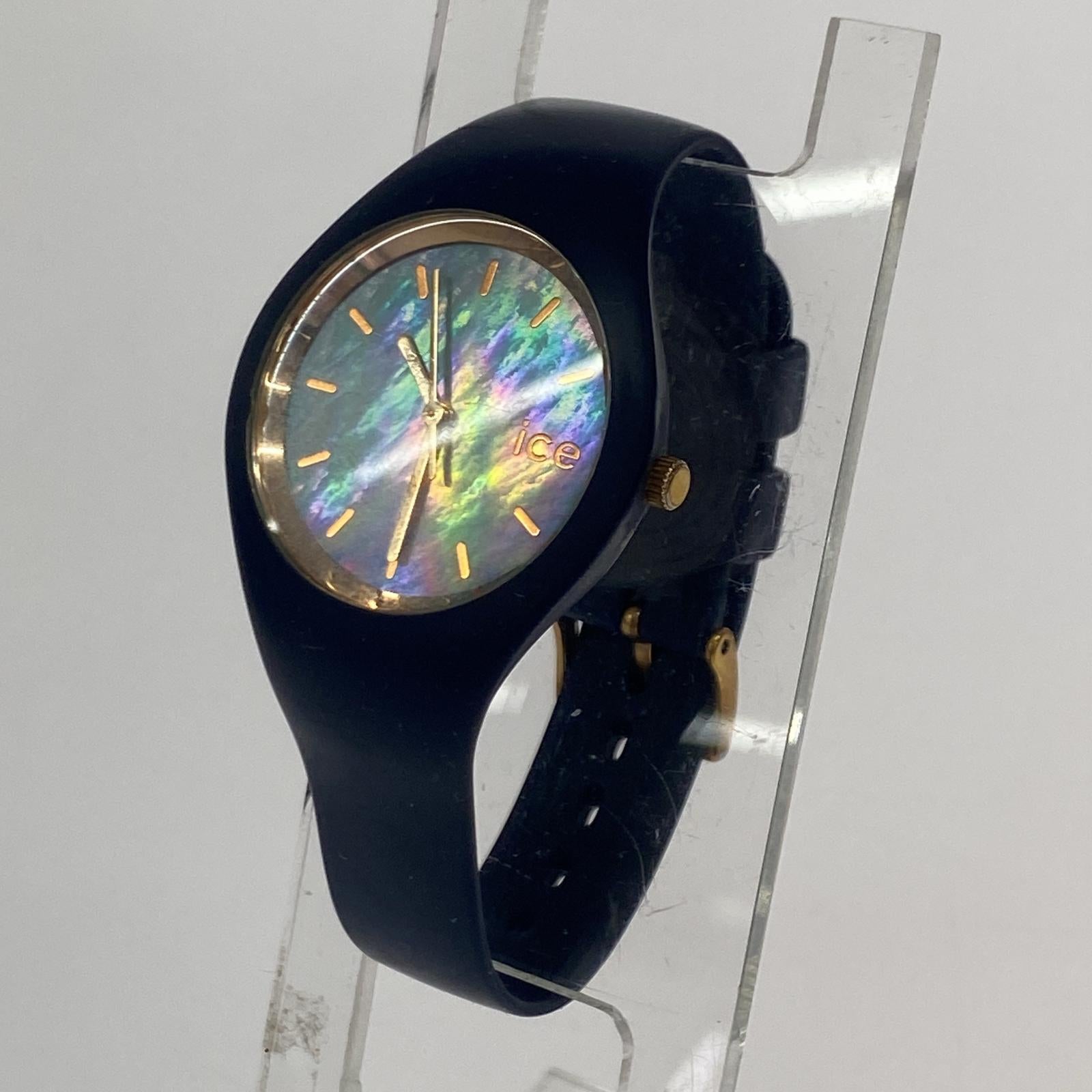腕時計 ice watch クオーツ腕時計青 ネイビー