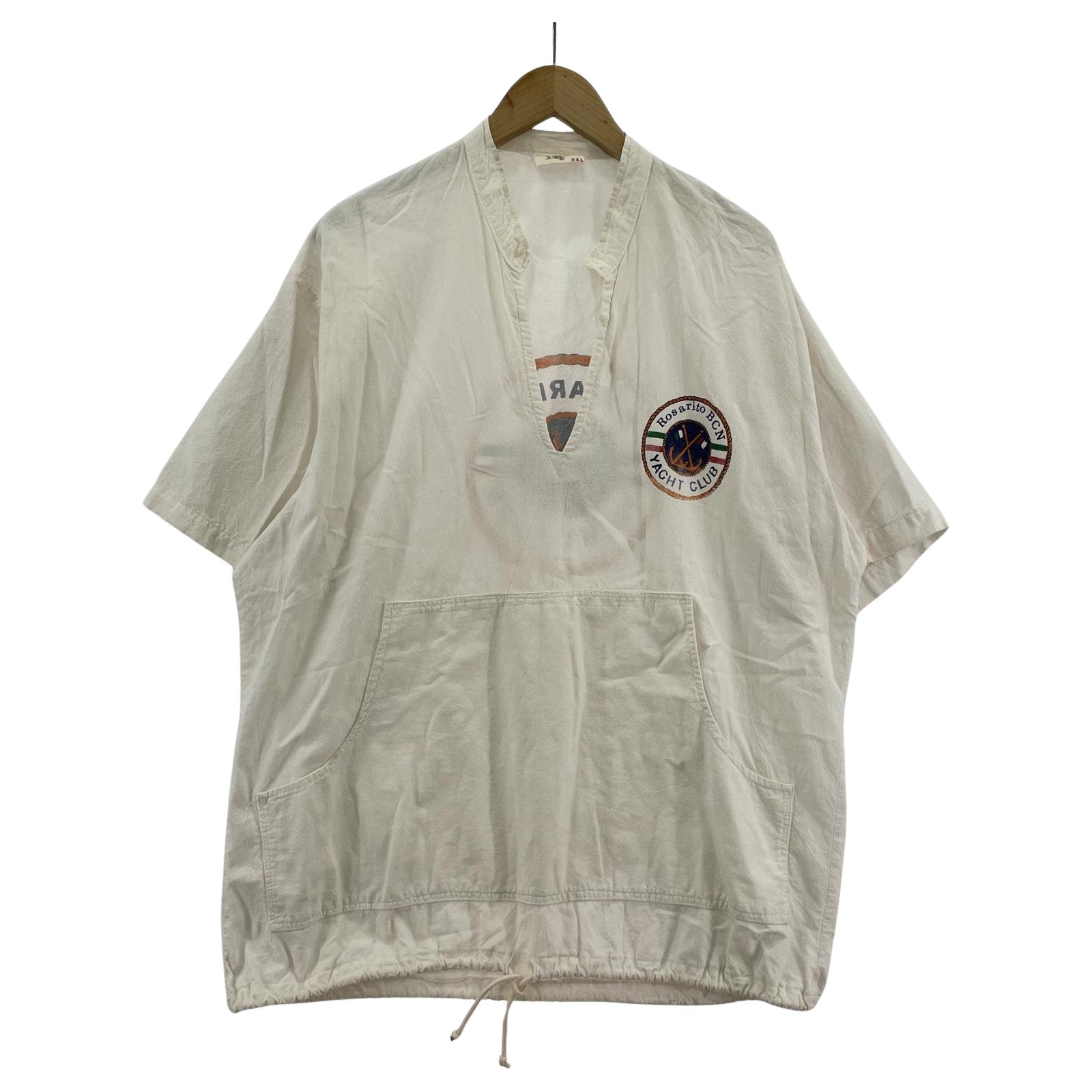 その他トップス 80/90's Used ヨットシャツ マリンシャツ 白 X ホワイト