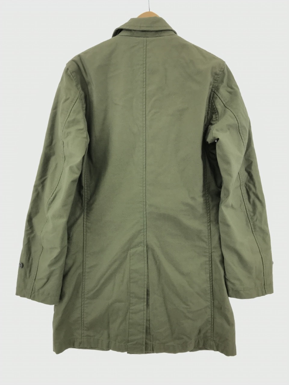 その他アウター Engineered Garments 内ツイードミリタリーコート XS オリーブ