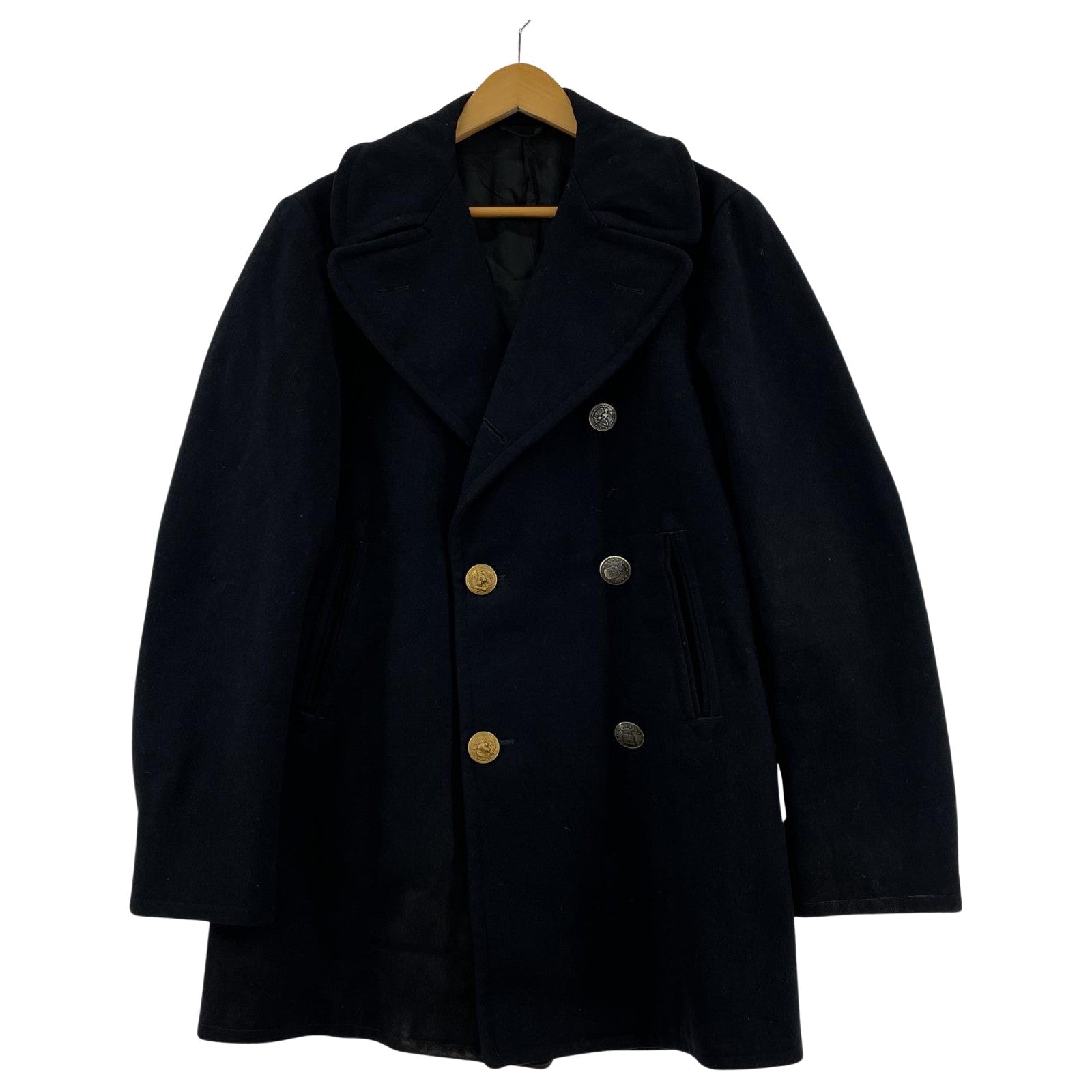 その他アウター OVERCOAT 米軍 ミリタリーコート BLK (34L) ブラック